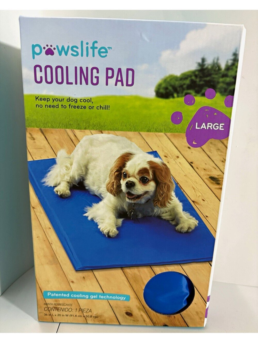 Pawslife Cooling Pad Gel Cooling Dog Mat Large (L) Model PL19-2348-PET